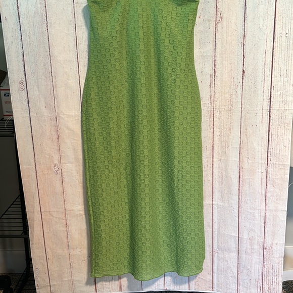 NWT Topshop Lace Halter Midi Dress - Picture 5 of 10